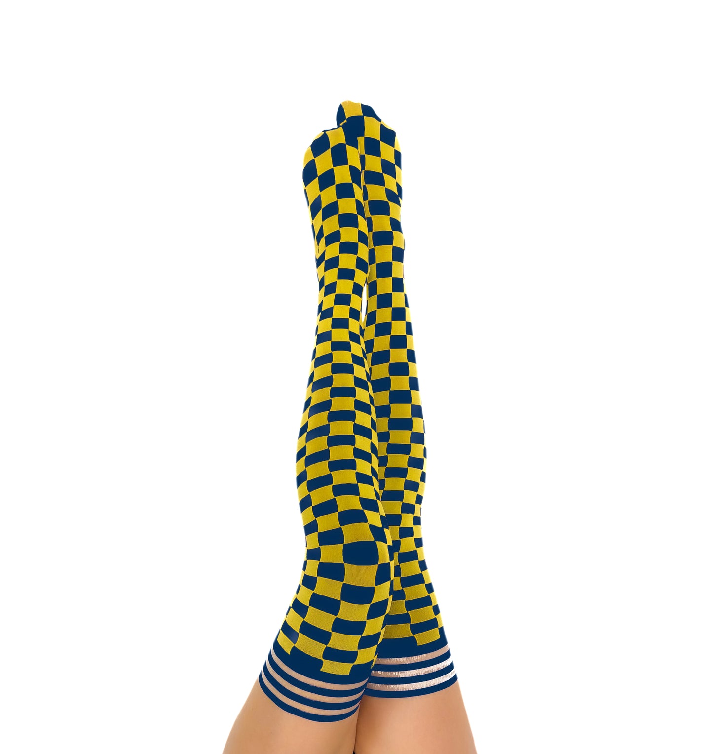 Coming SOON! Navy & Maize Thigh-Highs