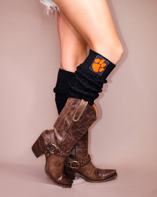 Over The Knee Game Day Sweater Socks